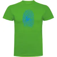 Kruskis Off Road Fingerprint T-shirt Met Korte Mouwen
