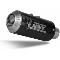 MIVV Mk3 Benelli Leoncino 800 2022-24 E.008.sm3c Niet Gehomologeerde Slip-on Uitlaatdemper