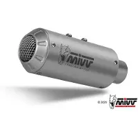 MIVV Mk3 Kawasaki Ninja 125/z125 2019-24 K.048.sm3x Niet Gehomologeerde Slip-on Uitlaatdemper