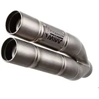 MIVV Double Gun Kawasaki Z750 2007-14 K.018.sdg Niet Gehomologeerde Slip-on Uitlaatdemper