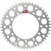 Renthal 96-18 Honda CR250R/CRF150-450R/X/XR 250R/650R Rear Grooved Sprocket - Sil 520-48P Teeth