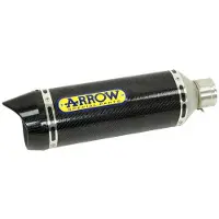 Arrow Thunder Carbon With Carbon End Cap Honda Cb 125 R ´18-20 Gehomologeerde Uitlaatdemper
