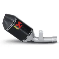 Akrapovic Slip-on Line Suzuki Gsx-r600/750 06-07 S-s6so5-tc Niet Gehomologeerde Slip-on Uitlaatdemper