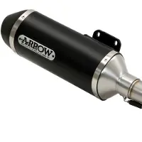Arrow Urban Czd 300 A X-max 17-20 Aluminium&steel Gehomologeerde Slip On Uitlaatdemper