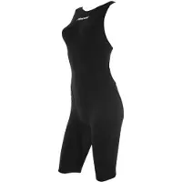 Mosconi Geep Med Open Back Competition Swimsuit Zwart 10 Years Meisje