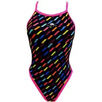 Turbo Fiesta Swimsuit Zwart XL Vrouw