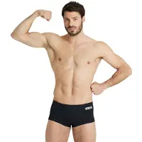 Arena Team Low Waist Solid Swimming Boxer Zwart 65 Man