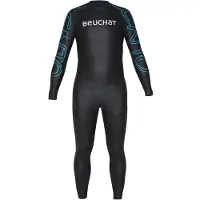 BEUCHAT Zento Long Sleeve Neoprene Wetsuit 2 Mm Zwart S Man