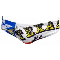 Turbo Texas Swimming Brief Wit 12-24 Months Jongen
