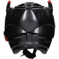 ROOF Boxer V8 Alpha Metal 22-06 - Maat XS - Systeemhelmen - Scooter helm - Motorhelm - Zwart - Scooterhelmen mannen en vrouwen.