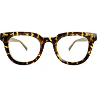 Montour Blauw Licht Bril - Zonder Sterkte - TESS - Ovaal Model - Print - Computerbril - Blue Light Glasses