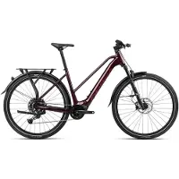 Orbea Kemen Mid 30 Elektrische Trekkingfiets Shimano Cues 10S 540 Wh 29'' Metallic Bordeaux Rood 2024