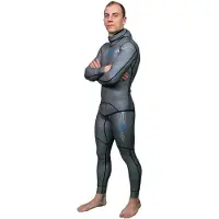 Epsealon Naiad 0.5 Mm Freediving Wetsuit Grijs XL Man