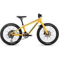Orbea MX 20 Team Disc Kinder MTB Shimano Acera 8S 20'' Mango Geel 2024 4 - 7 jaar oud || Maat: One Size / 110-135 cm