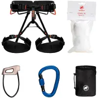 Mammut - 4 Slide Climbing Package - Klimset M-XL, zwart