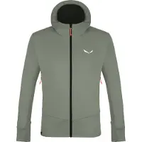 Salewa Heren fleece Jas Puez Polarlite Hoodie Grijs