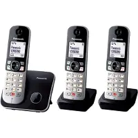 Panasonic DECT KXTG6853NLB Trio Zwart