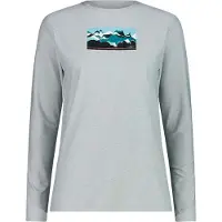 CMP Dames-T-shirt met lange mouwen | Maat L