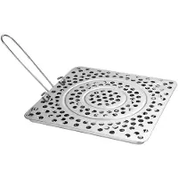 Butsir 73900, draagbare broodrooster, 20x20 cm, zilver, zilver, one size