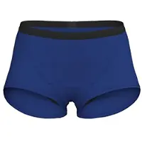 7mesh - Women's Foundation Boxer Brief - Fietsonderbroek M, blauw