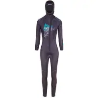 BEUCHAT Alize 7 Mm Woman Diving Wetsuit Zwart XL Vrouw