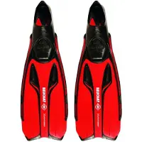 BEUCHAT X-voyager Diving Fins Rood,Zwart EU 34-35