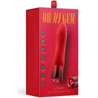 Oh My Gem - Desire Ruby - Verwarmende vibrator