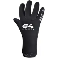 C4 Neoprene Zero Dry 5 Mm Gloves Zwart L