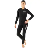 Cressi Spa Endurance 5 Mm Woman Diving Wetsuit Zwart XS Vrouw