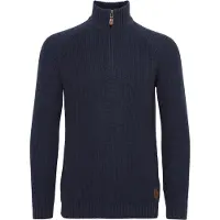 !Solid Trui 'Xenox' blauw / bruin
