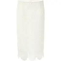 Comma Skirts White Maat: 36 | Midi Rokken Outlet | Dames | Wit