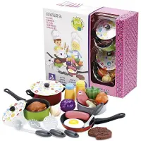Tachan Set Menage Metallic Kitchen Colors 22 Pieces Veelkleurig 3-6 Years Kinderen