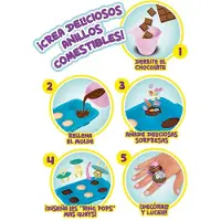 Zap Chef Choco Pop Rings Blauw Kinderen