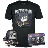 Funko POP! Naruto Shippuden Orochimaru And Short Sleeve T-shirt Zwart M Kinderen