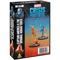 Atomic Mass Games Captain America Human Torch Mcp: & The Original Figure Veelkleurig Kinderen