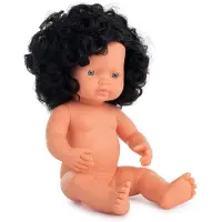 Miniland Morena Rizad Baby Doll 38 Cm Veelkleurig Kinderen