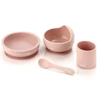 Jane Silicone Dinner Dishes Roze