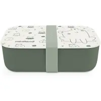 Miniland Natural Frog Lunch Bag Beige Kinderen