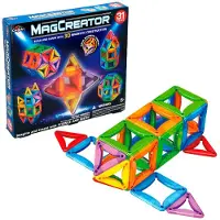 Cra-Z-Art Magcreator Magnetic Construction Set 31 Pieces Veelkleurig Kinderen