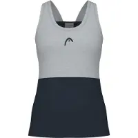 Head Racket Play Tech Sleeveless T-shirt Blauw M Vrouw