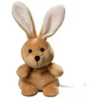 Schmoozies Pluche paashaas knuffeldier 19 cm - Knuffel bosdieren