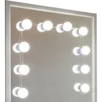GADGY Hollywood Spiegel Met Verlichting – Spiegel Met Licht - 10 LED lampen - Dimbaar (SPIEGEL NIET INBEGREPEN)