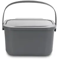 Practic Mini Bini - Bioafvalbak - inhoud 4,5 liter - grijs