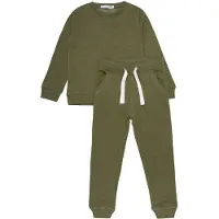 Minymo Joggingpak olijfgroen