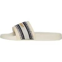 Superdry Strand-/badschoen beige / blauw / goud