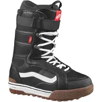 Vans - Heren snowboardschoenen - Hi-Standard Pro Black/White voor Heren - Maat 7 US - Zwart