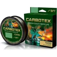 Carbotex Ultra Low Visible Coated Nylon 10/00 Vislijn Universele Onderlijn Slijtvast Uv-bestendig