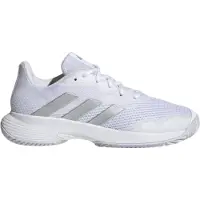 Adidas CourtJam Control Tennisschoenen Dames Wit - Zilver 36 2/3