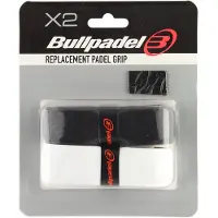 Bullpadel Replacement Padel Grip zwart/wit 2-Pack
