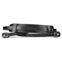 Leica 18558 Carrying Strap with shoulderpad, leather, black